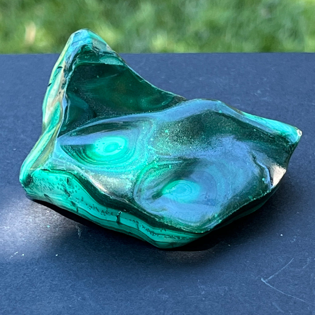 Malachit rulat m12, druzy.ro, cristale 5
