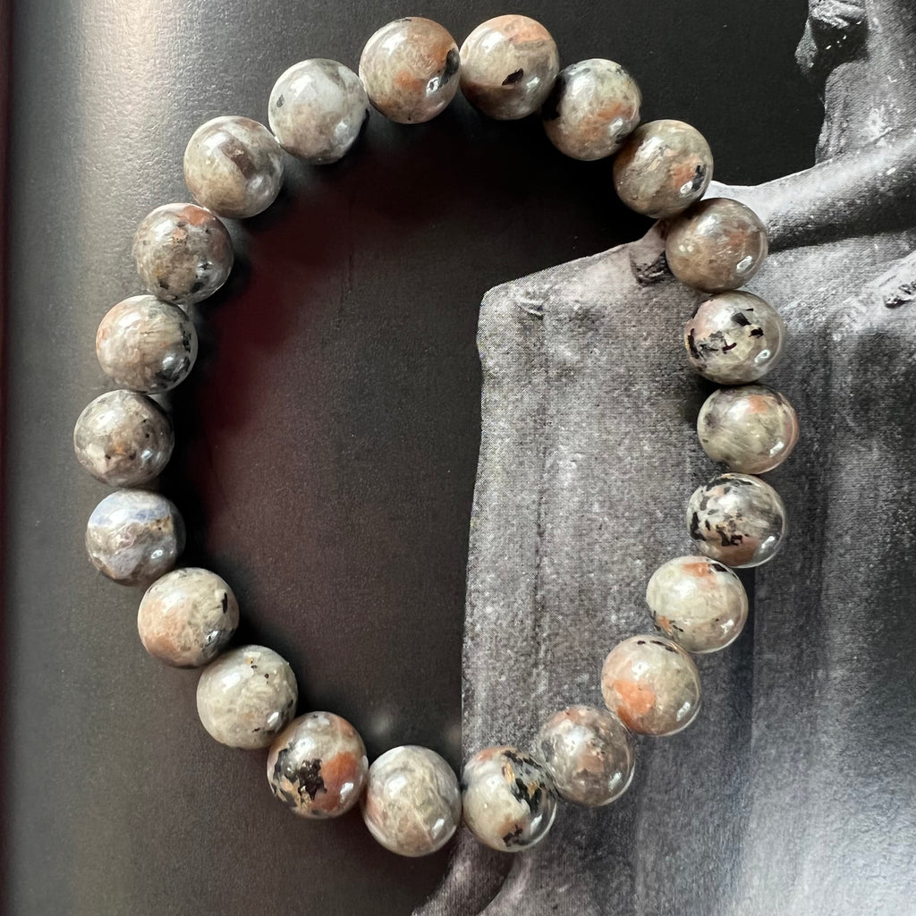 Bratara Yooperlit 8mm, pietre semipretioase, DRUZY.RO 1
