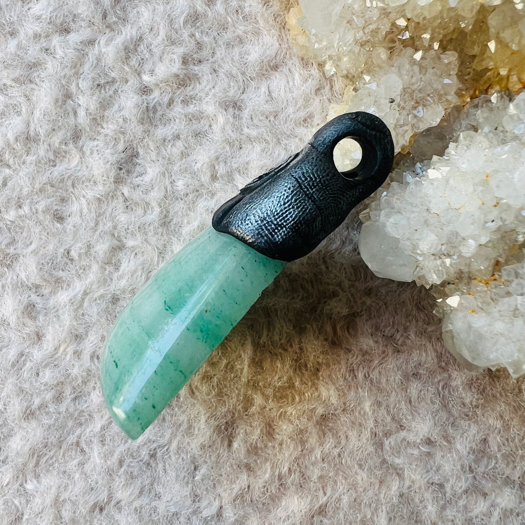 Pandantiv aventurin Strenght m1, druzy.ro, cristale 2