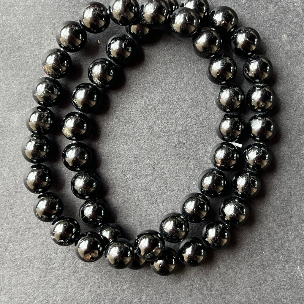 Bratara turmalina neagra 8 mm, pietre semipretioase, DRUZY.RO 3