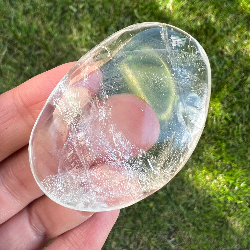 Palmstone cuart incolor/cristal de stanca m7, druzy.ro, cristale 1