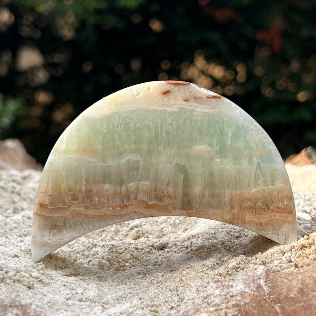 Luna calcit albastru caraibe m3, druzy.ro, cristale 3