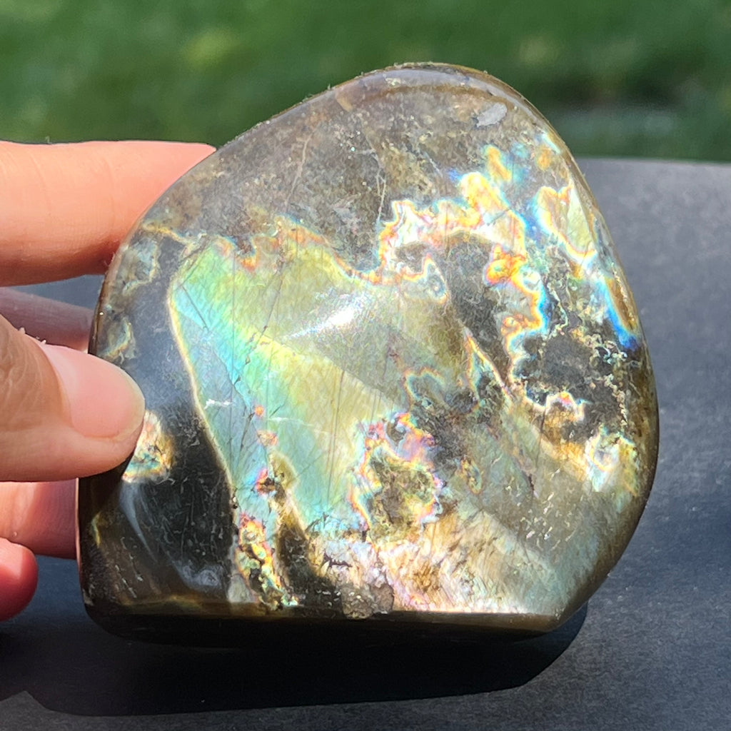 Labradorit structura forma libera m6, druzy.ro, cristale 1