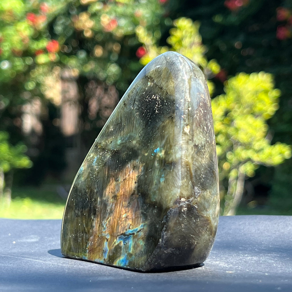 Labradorit structura forma libera m3, druzy.ro, cristale 5
