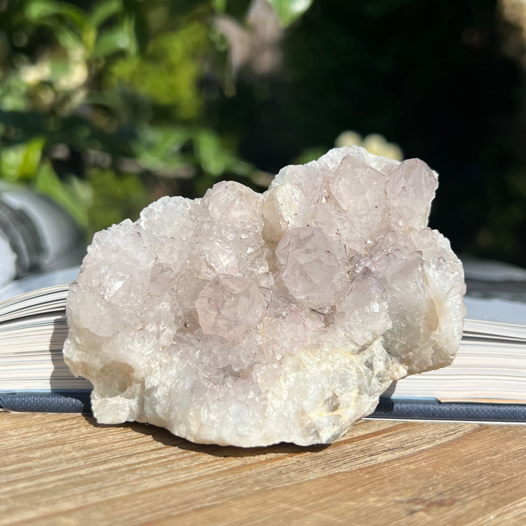 Cluster cuart cactus / cuart spirit model 8, druzy.ro, cristale 3