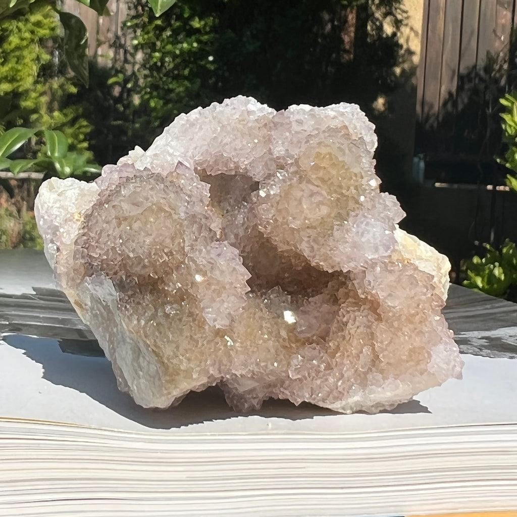 Cluster cuart spirit/cuart cactus mini model 6, druzy.ro, cristale 4