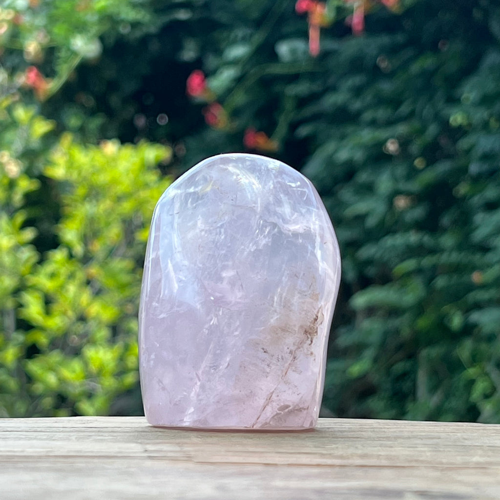 Cuart roz forma libera m4, druzy.ro, cristale 6