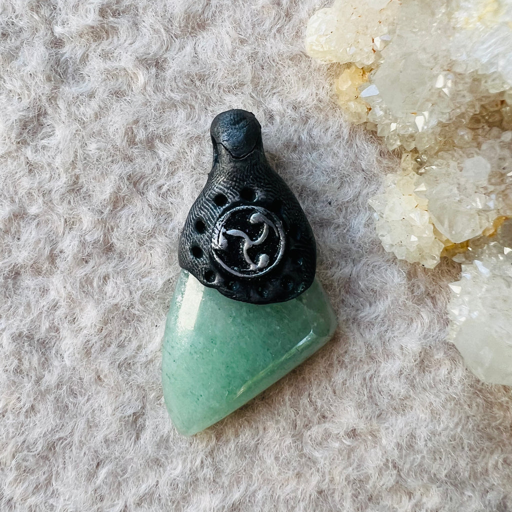 Pandantiv aventurin Strenght m4, druzy.ro, cristale 2