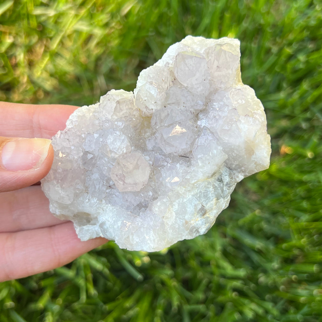 Cluster cuart cactus / cuart spirit model 8, druzy.ro, cristale 4