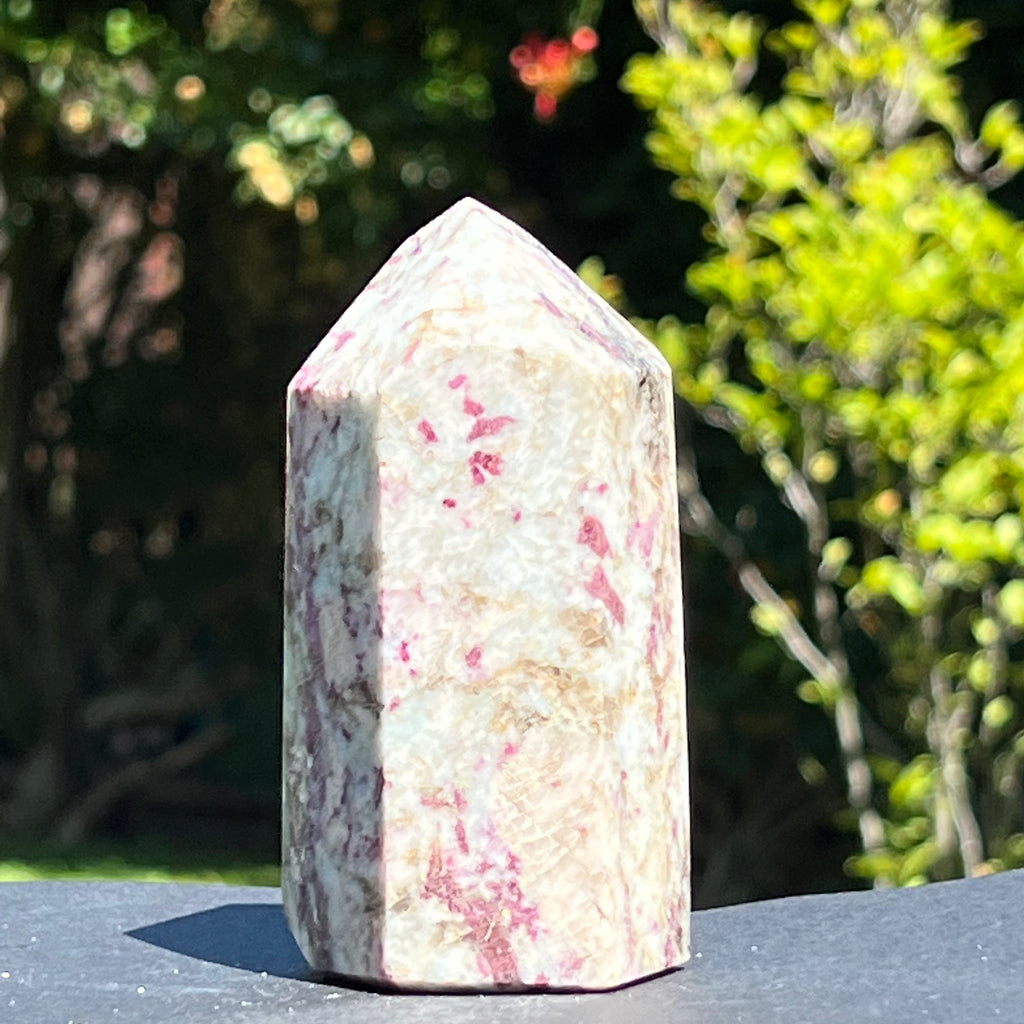 Turn rubelit/ turmalina roz m1, druzy.ro, cristale 4