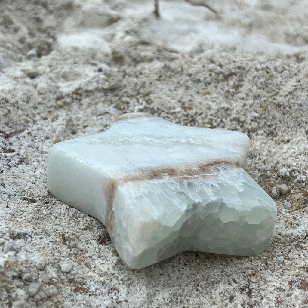 Stea calcit albastru caraibe m1, druzy.ro, cristale 2