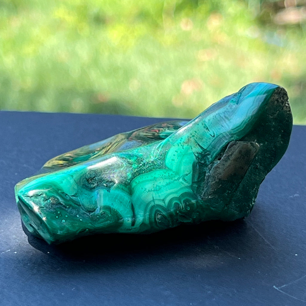 Malachit rulat m12, druzy.ro, cristale 4