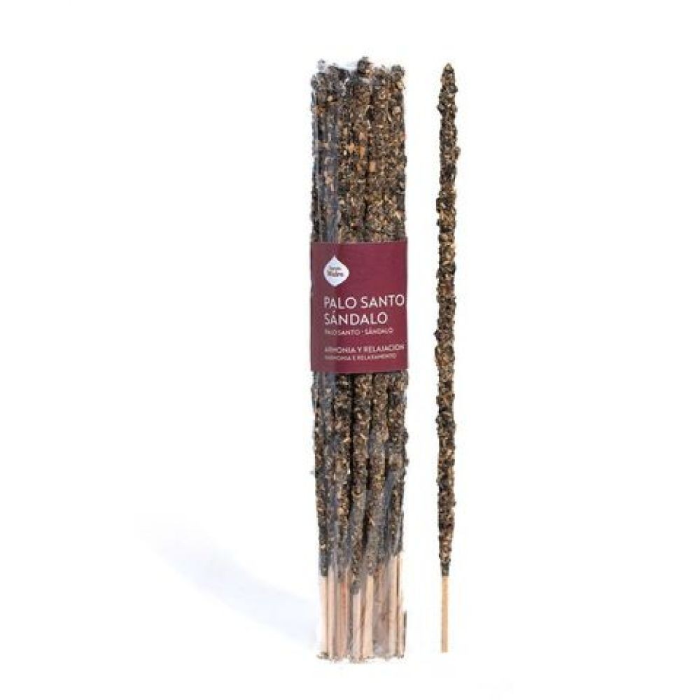 Bețișoare parfumate 20 bucati Palo Santo Sandalwood  - Sagrada Madre, pietre semipretioase - druzy.ro 1 