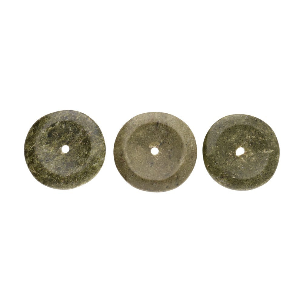 Pandantiv epidot piatra pi donut L, pietre semipretioase - druzy.ro 2 
