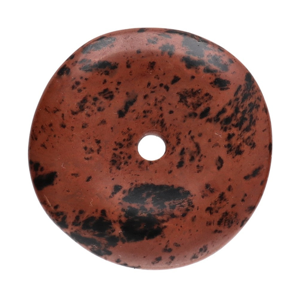 Pandantiv piatra pi obsidian mahon DONUT L, pietre semipretioase - druzy.ro 1 