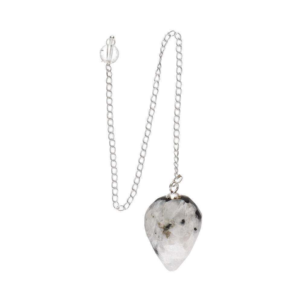 Pendul piatra lunii DROP, pietre semipretioase - druzy.ro 2 