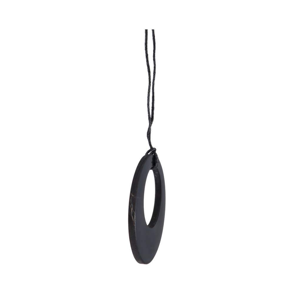 Pandantiv piatra pi din shungit DONUT 5 cm, pietre semipretioase - druzy.ro 3 