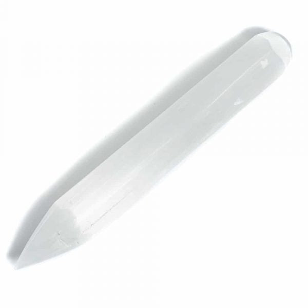 Bagheta selenit varf 15 cm, druzy.ro, cristale 4