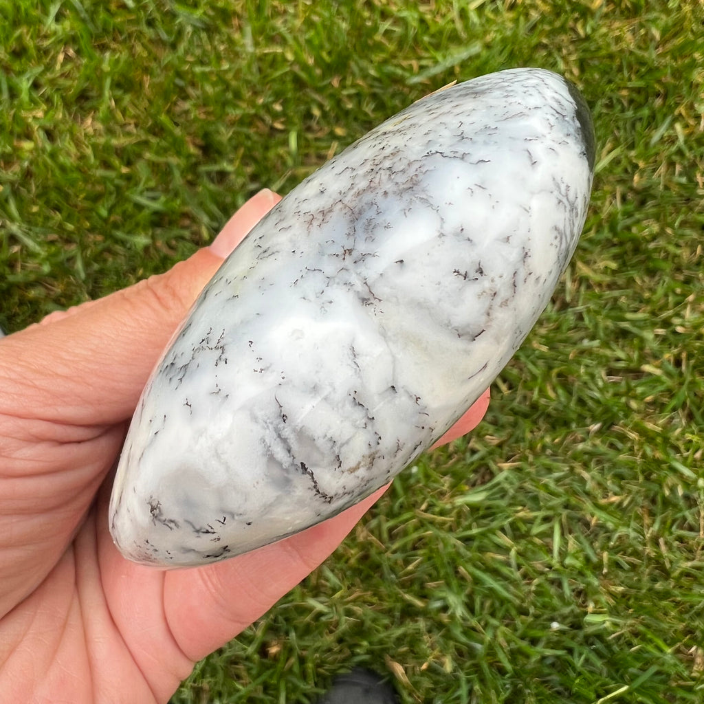 Opal alb inima m3, druzy.ro, cristale 7