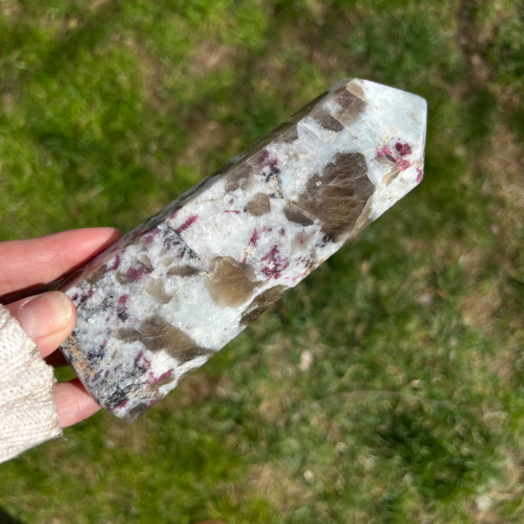 Turn rubelit/ turmalina roz m2, druzy.ro, cristale 9