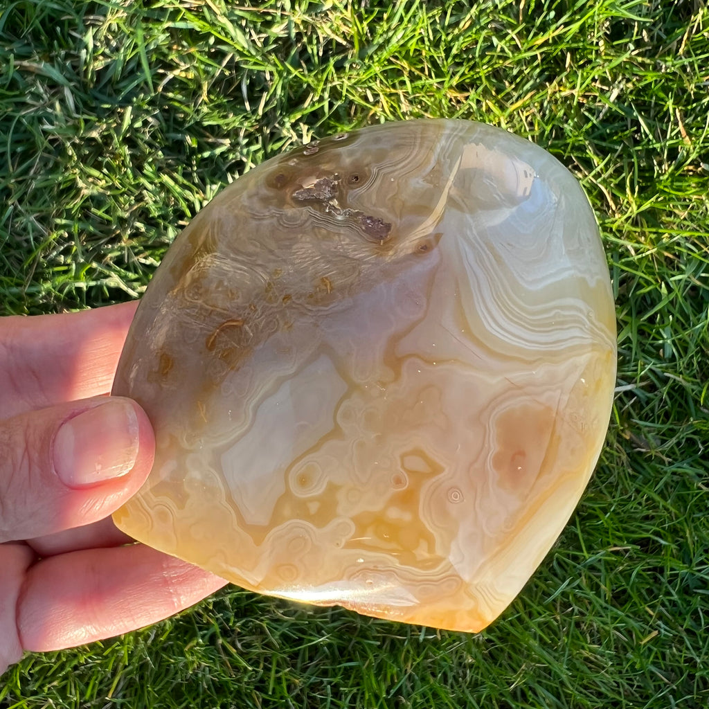 Agat structura forma libera, druzy.ro, cristale 2