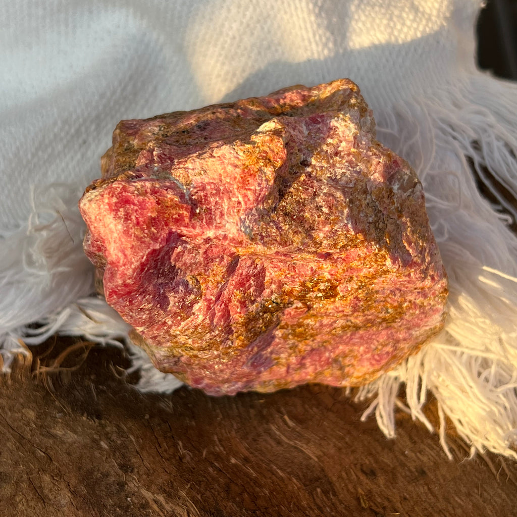 Rodonit piatra bruta m3, druzy.ro, cristale 5