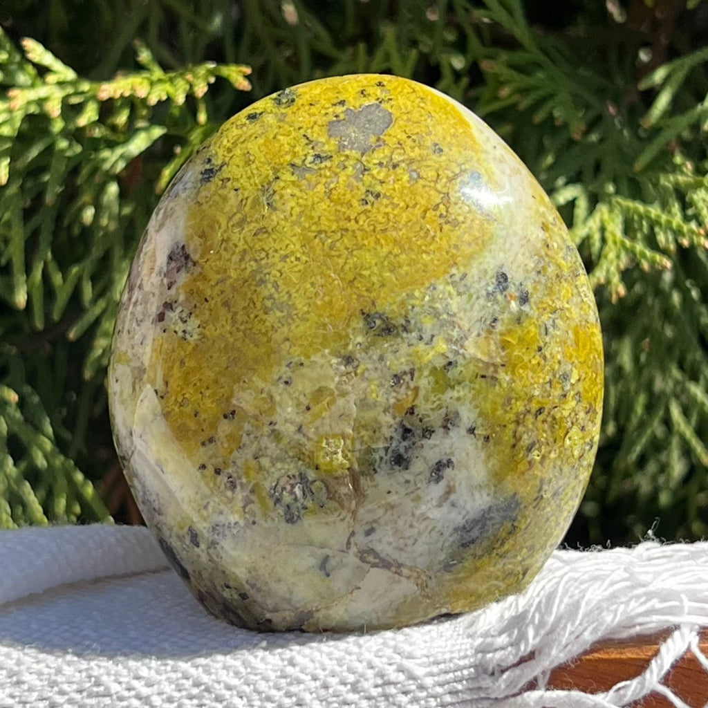 Opal verde structura forma libera m8, druzy.ro, cristale 1