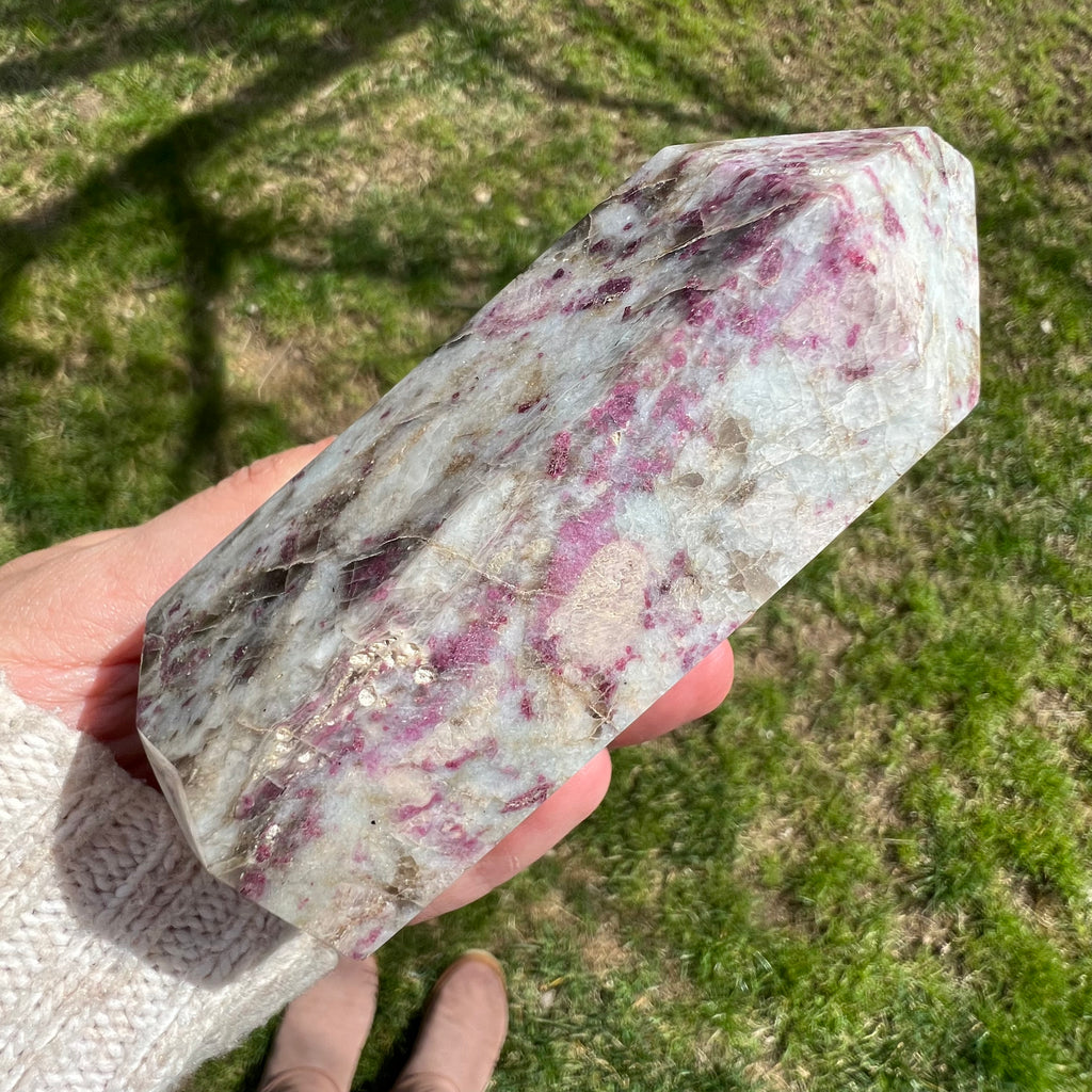 Turn rubelit/ turmalina roz m1, druzy.ro, cristale 3