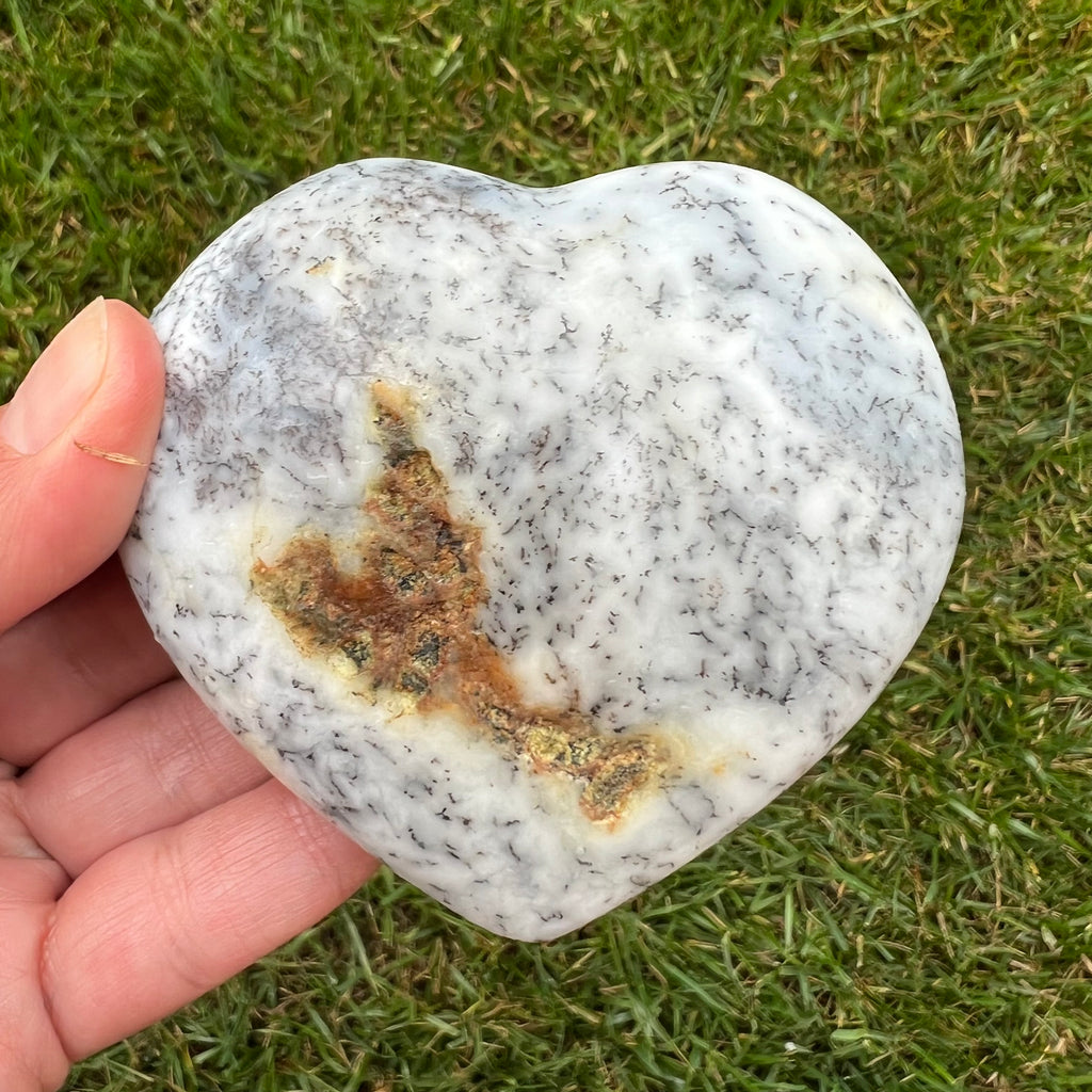 Opal alb inima m3, druzy.ro, cristale 5