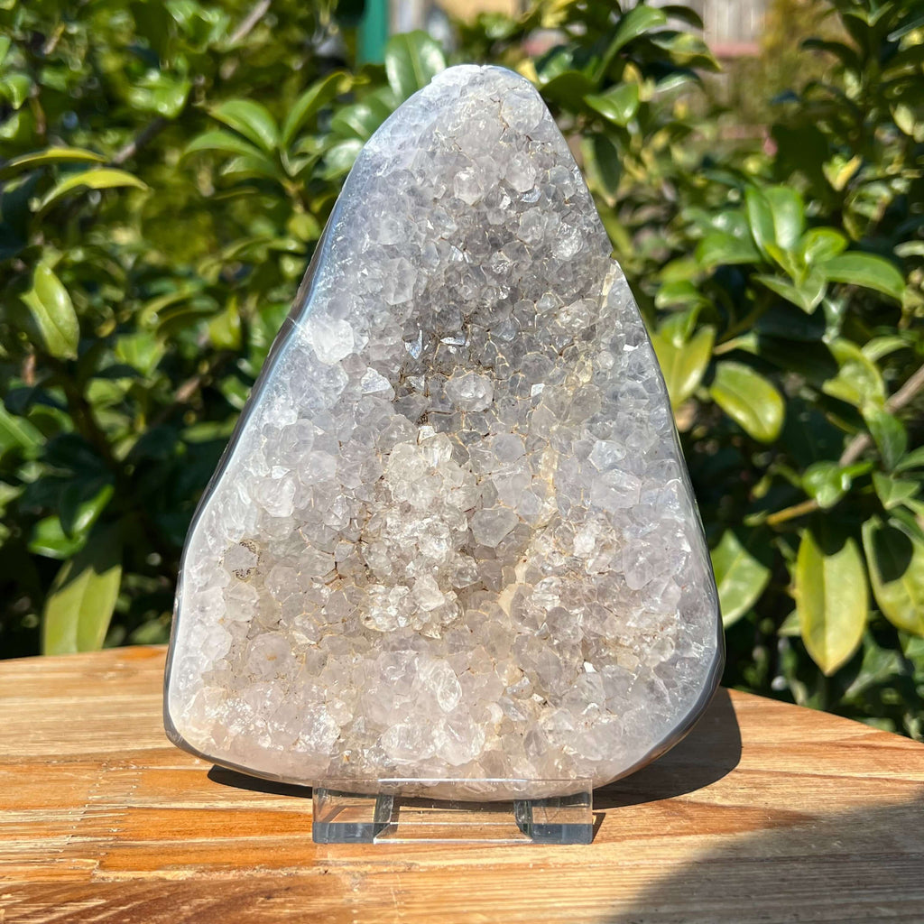 Geoda felie agat model 1, druzy.ro, cristale 3