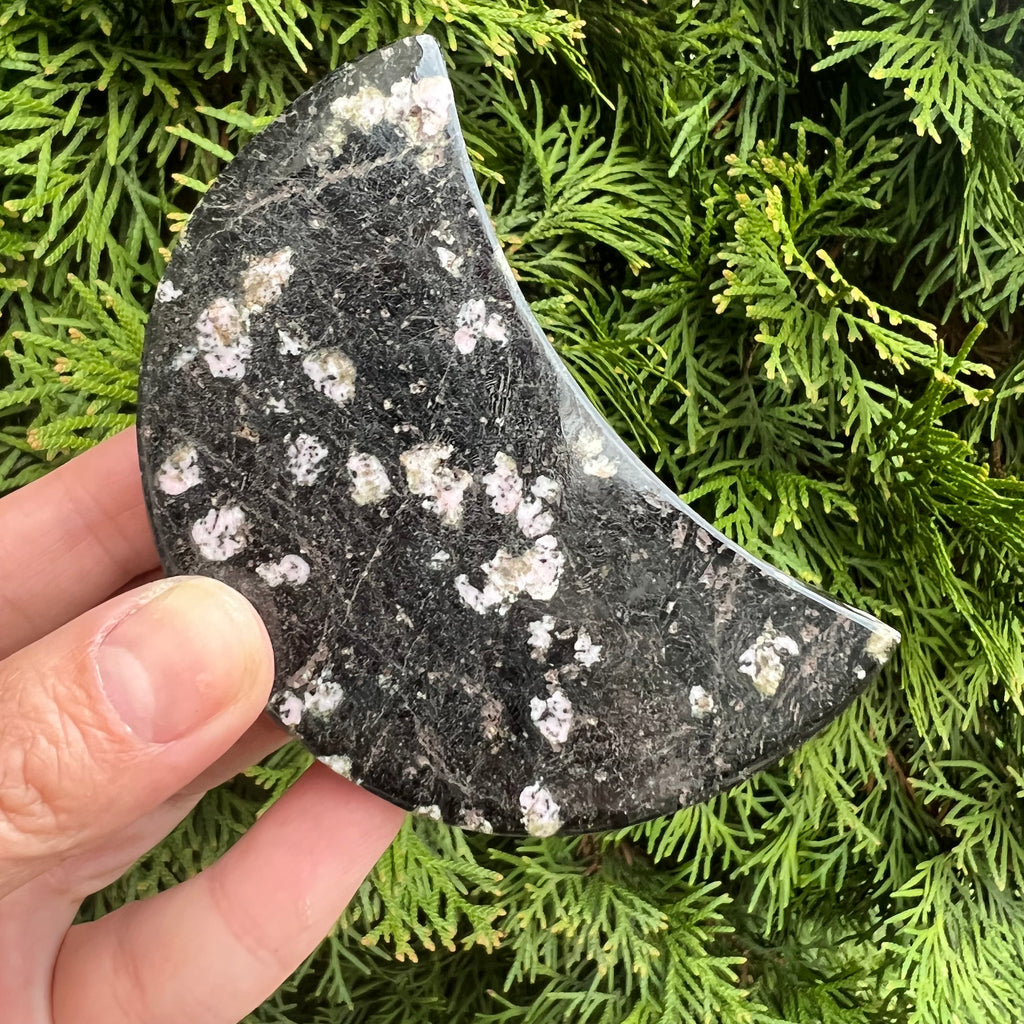 Obsidian zapada luna m5, druzy.ro, cristale 1