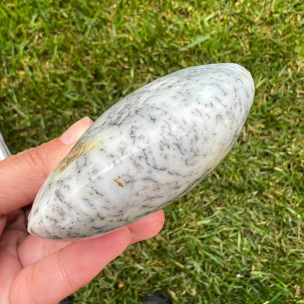 Opal alb inima m3, druzy.ro, cristale 6