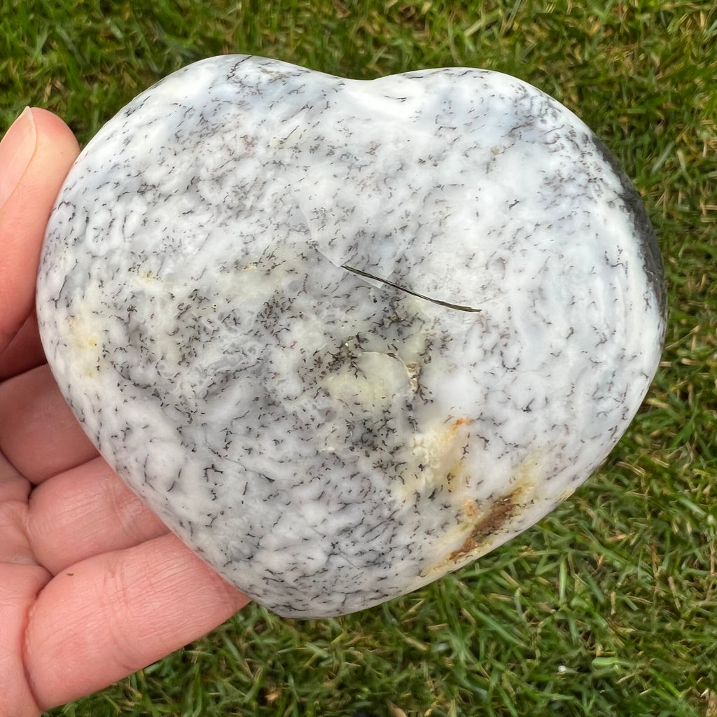Opal alb inima m3, druzy.ro, cristale 9