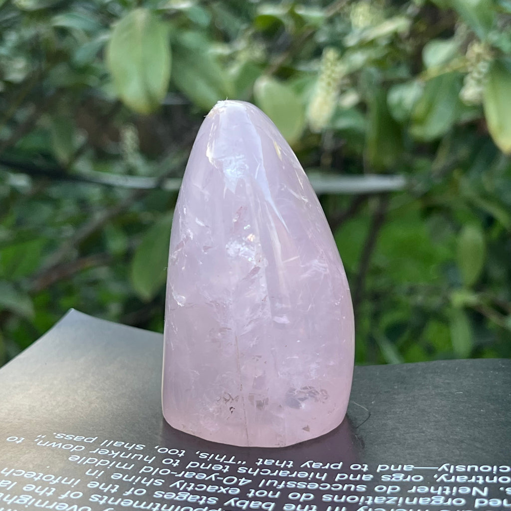 Cuart roz forma libera m4, druzy.ro, cristale 5